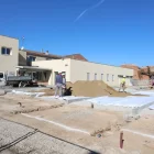 Les obres de construcció de la nova plaça. - J.GÓMEZ