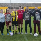 L’Angulària i el Club Alba van presentar ahir l’esdeveniment del 8 de novembre vinent. - LAIA PEDRÓS