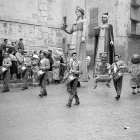 Imatge de la Festa de Sant Antoni de les Borges Blanques el segle passat. - ÀNGEL PAGÈS REMOLÀ/ARXIU