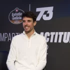 Àlex Márquez, ahir durant l’acte amb la premsa a Madrid. - ESTRELLA GALICIA