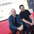 Ramiro Sonzini i Ezequiel Salinas, premi de direcció del festival. - EFE