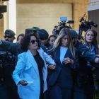 La periodista Maribel Vilaplana, a l’arribar ahir als jutjats de Catarroja. - EUROPA PRESS