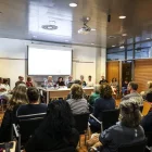 La candidata a rectora, ahir en un acte de campanya al campus de Cappont. - ÍNGRID SEGURA