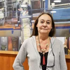 Foto de grup després de la taula redona de les Jornadas Robert Capa, ahir a l’ajuntament d’Aitona. - AMADO FORROLLA