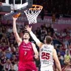 Gyorgy Golomán va tornar ahir després de la lesió. - JAVI ENJUANES