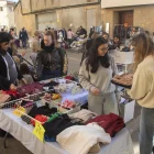 El mercat es va celebrar ahir al matí a la plaça Major. - LAIA PEDRÓS