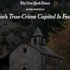 L'article, de Jason Horowitz (amb fotos de Maria Contreras Coll), al New York Times.