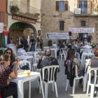 La jornada solidària que es va celebrar a la plaça Major de Tàrrega. - LAIA PEDRÓS