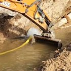 Tallat el subministrament d'aigua a Bellpuig pel trencament d'una canonada