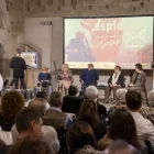 La Seu Vella de Lleida va acollir ahir l’acte d’homenatge al fundador d’Aspid, Josep Giralt. - JORDI ECHEVARRIA