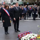 Macron: “Farem tot el que podrem per impedir nous atemptats”. El president francès, Emmanuel Macron, va assegurar ahir que França “farà tot el que sigui possible per evitar” nous atemptats terroristes just quan es compleix una dècada dels del 13 de novembre del 2015. - EFE/EPA/LUDOVIC MARIN / POOL MAXPPP OUT