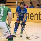 Jordi Badia, en una jugada contra el Cerdanyola. - ANIOL MORAL