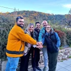 Nous veïns i interessats a mudar-se a Vilaller, amb l’alcaldessa de la localitat.