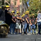 Una de les protestes de Bombers Precaris en Lluita. - BOMBERS PRECARIS EN LLUITA