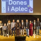 L’estrena del documental es va celebrar ahir en un acte al Teatre de la Llotja de Lleida. - JORDI ECHEVARRIA
