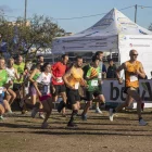 Una de les curses que es van disputar diumenge en el Cros Ciutat de Tàrrega. - LAIA PEDRÓS