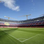 Imatge actual de l’Spotify Camp Nou, que reobrirà dissabte. - EFE