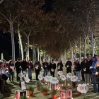 Acte de memòria, dimarts a l’avinguda Joana Raspall. - ARRELS SANT IGNASI