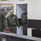 Putin, durant una visita ahir a un punt de comandament de l’exèrcit rus. - EFE