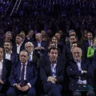 Uns 2.500 empresaris i membres de la societat civil van reclamar ahir al ministre celeritat. - ROBER SOLSONA / EUROPA PRESS