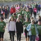 Una caminata contra el cáncer de mama en Lleida.