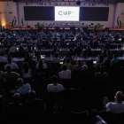 La sessió plenària de la COP30 celebrada ahir. - FRAGA ALVES/EFE