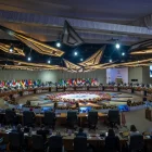 Vista general de la sessió plenària inaugural de la cimera del G20 a Johannesburg. - MICHAEL KAPPELER / DPA-POOL / DPA