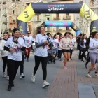 Els participants van cobrir un recorregut de 5 quilòmetres pels carrers de Balaguer. - JOAN BOVÉ