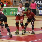 Lampasona, de l’Alpicat, marca de prop una rival. - HÉCTOR KEUDELL