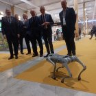 Demostración de robótica en la primera jornada de la Fira Agrobiotech de Lleida