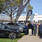 El saló de l'automòbil de la Fira de Sant Josep de Mollerussa.