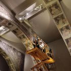 Imatge d'arxiu de les pintures de Sixena del MNAC.