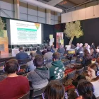 Una de les ponències sobre regs ahir a la fira. - R.R.