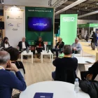 Una de les taules de debat en la jornada de Ràdio Lleida. - AMADO FORROLLA