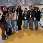 Estudiants. Alumnes d’Estètica i Bellesa de l’institut Torre Vicens van explicar que van visitar Agrobiotech en el marc de l’assignatura de Sostenibilitat, en la qual aprenen la importància de l’estalvi d’aigua. - S.E.