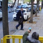 Imatge de l'entrada de José Luis Ábalos al Tribunal Suprem aquest dijous.