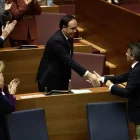 Mazón felicita Pérez Llorca després de la seua investidura. - EUROPA PRESS