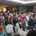 Públic durant la conferència de Pobles Vius a Vilagrassa. - LAIA PEDRÓS