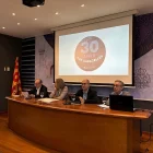 Un moment de l’acte de celebració dels 30 anys del CAP d’Almacelles. - A.A.