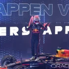 Verstappen celebra la setena victòria de la temporada. - EFE