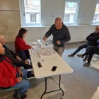 Durant poc més de dos hores van passar els 47 partícips a votar a les Borges Blanques. - E. FARNELL