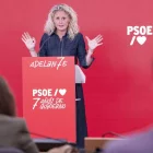 La portaveu del PSOE, la lleidatana Montse Mínguez. - ACN