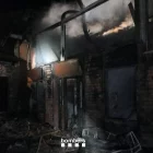 Estat en el qual va quedar la casa calcinada a Ansovell, nucli de Cava. - BOMBERS