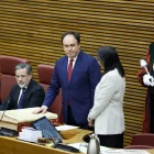 Juanfran Pérez Llorca pren possessió com a nou president. - EFE