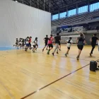 Nens realitzant el test de la Course Navette per a l’estudi. - GRUP D’INVESTIGACIÓ MOVIMENT HUMÀ DE LA UDL