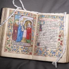 Imatge del ‘Llibre d’hores’ de la família Gralla, un manuscrit il·luminat de principis del segle XVI. - DEPARTAMENT DE CULTURA