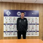 Rubén López, ahir en la primera roda de premsa després de tornar. - M. P. P.