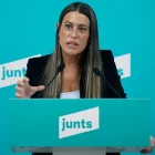 La portaveu al Congrés de Junts, Míriam Nogueras, va deixar clares dimecres a Sánchez les exigències. - EFE