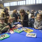 Els tallers de muntar amb peces, molt freqüentats. - LAIA PEDRÓS