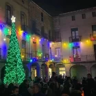 Els llums de Nadal es van encendre dimecres passat. - AJUNTAMENT DE GUISSONA